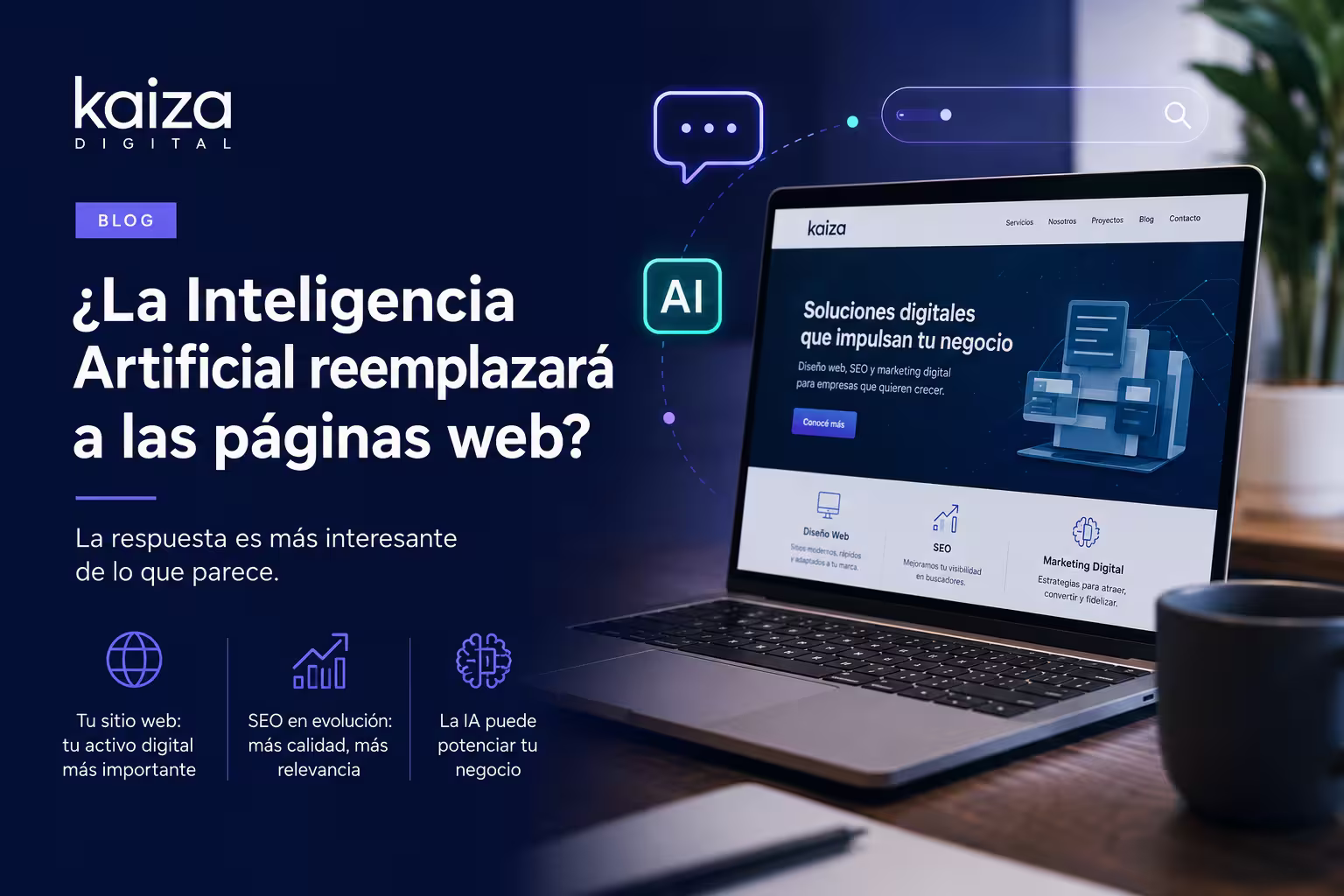 Inteligencia Artificial en Sitios Web